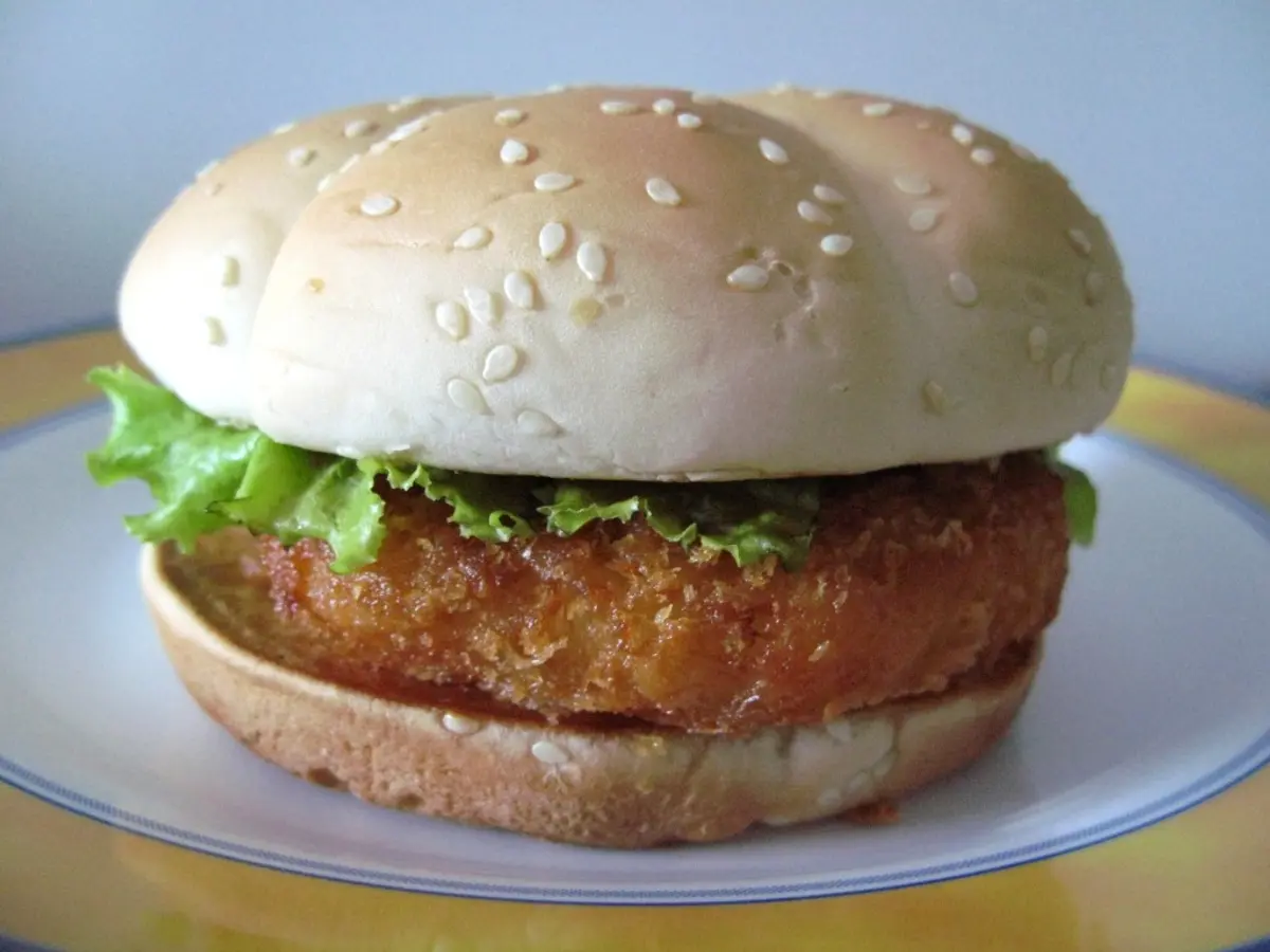 Burger γαρίδας